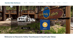Desktop Screenshot of heavenlyvalleytownhouses.com